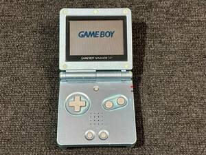 072　　②任天堂/Nintendo ゲームボーイアドバンスSP パールブルー 本体 GAME BOY ADVANCE