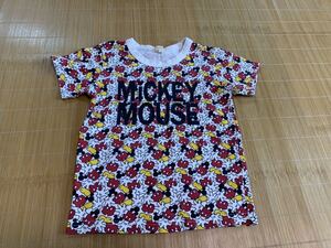 ハッシュアッシュ　ミッキー　半袖Tシャツ　110サイズ