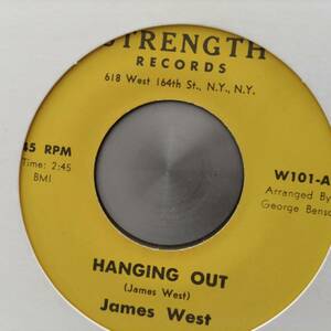 ◆即決◆VERY RARE◆B-BOY FUNK PROTO RAP◆◆JAMES WEST◆◆HANGING OUT /EVERY KNOCK