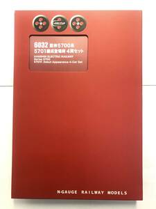 ポポンデッタ 6032 阪神5700系 5701編成登場時 4両セット 中古・動作確認済 