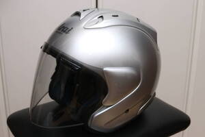 Arai アライ SZ-RAM3 シルバーメタリック ジェットヘルメット size(63-64cm) 中古