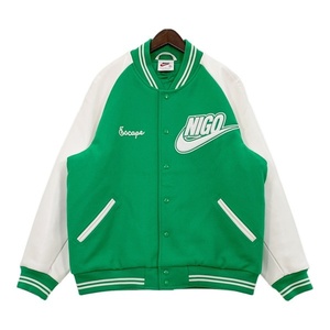 NIGO NIKE NRG Varsity Jacket バーシティ ジャケット スタジャン ロゴパッチ FA240106MXP ストリート ニゴー ナイキ アウター DM13576■