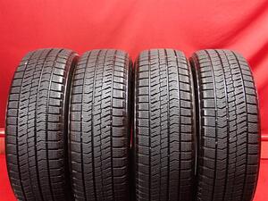 スタッドレス4本 《 ブリヂストン 》 ブリザック VRX2 [ 185/60R15 84Q ]8.5分山★ アクア シエンタ ヤリス フィット スイフト stati15