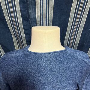 2 rare 80s 90s l.l.bean cardigan indigo usa インディゴカーディガン アメリカ製 80年代 90年代 コットンニット cottonknit 