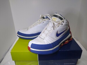 USED:SHOX VC Ⅳ（26cm）NIKE/ナイキ・ショックスVC4/ビンス・カーター VINCE CARTER/オールスターカラー/パーツ破損あり/修理あり