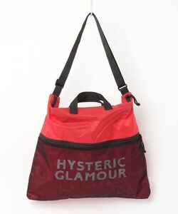 「HYSTERIC GLAMOUR」 2WAYバッグ - レッド メンズ