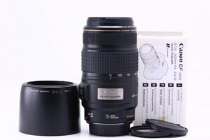 【超美品】キヤノン Canon EF 75-300mm F4-5.6 IS USM #14846