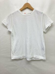 【送料込】 R by 45rpm アールバイフォーティーファイブアールピーエム Tシャツ ホワイト 白 アニマル刺繍 綿 size1 S ナチュラル/960659