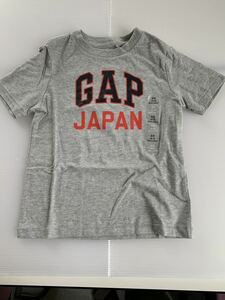 ■ＧＡＰ■新品■110■ギャップ■Ｔシャツ■ロゴTシャツ■JAPAN■グレー■USA■32■2-2