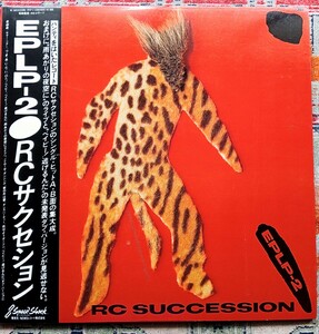 LP国内盤 RCサクセション // EPLPー２ 1984年発売 見開きジャケット 帯び、 パンティ付き