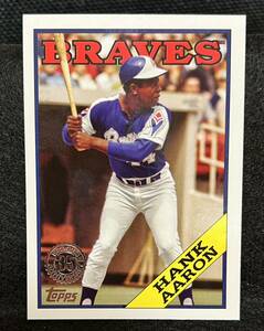 2023 Topps Series 2 ハンク・アーロン Hank Aaron 1988 35th Anniversary #2T88-28