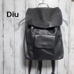 ✨美品✨ Diu ディウ 3wayオイルレザーバッグ リュック ショルダー 黒