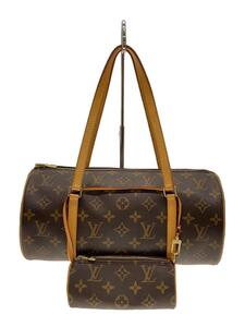 LOUIS VUITTON◆2)パピヨン30_モノグラム・キャンバス_BRW/PVC/BRW/総柄