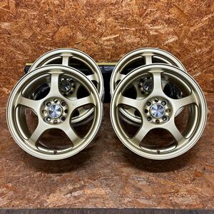 希少サイズ☆軽量☆インパル☆NS-GT2☆16×6.5J+48☆100/4穴☆走り屋　ドリフト　JDM