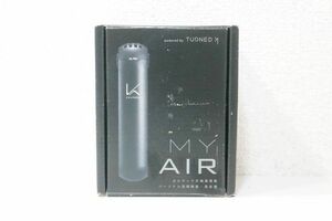 【未使用品】カルテック 空気清浄機 KL-P01 首掛けタイプ KL-P01 マイエアー ブラック 光触媒搭載 パーソナル空間除菌 脱臭機 B533