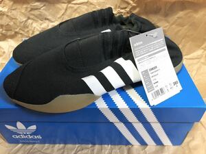 新品未使用】 adidas アディダス TAEKWONDO W 26センチ US9 UK7.5 Fブラック スリッポン 黒 テコンドー スニーカー ORIGINALS オリジナルス