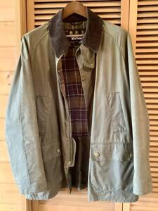 Barbour　バブアー　ASHBY　アシュビー　XL　セージ　細めビデイル