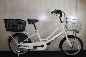 人気美品！あさひ製CREAM クリームカーゴ 20インチ シマノ内装3段 AUTO LED仕様 minivelo