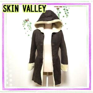 本革 ムートン コート skin valley スキンバレー ラム アウター