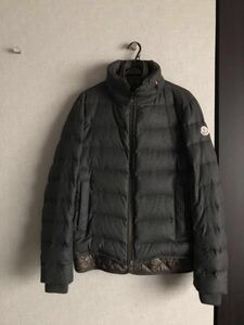 美品 着用僅か○MONCLER モンクレール○メンズ ウール 100% ダウン ジャケット ブルゾン コート 上着 アウター 3 アウトレット 正規品