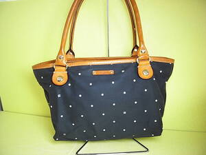 ★★★ 最終ぅ値下げです！！★★【 kate spade 】 ケイト・スペード キャンパス レザー 手提げトート ★★ NEW YORK ★★