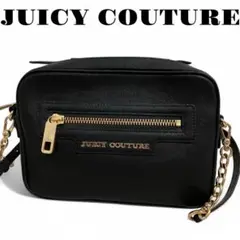 美品 Juicy Couture ジューシークチュール ショルダーバッグ 黒