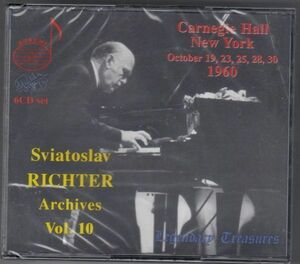 [6CD/Doremi]:ベートーヴェン:ピアノ・ソナタ第3,7,9,12,22&23番他/S.リヒテル(p) 1960.10他