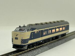 【DCC加工品】クハネ581-18 ライト不点灯・室内灯入 単品 TOMIX 92734 国鉄583系特急電車(クハネ581) 基本セット ばらし品