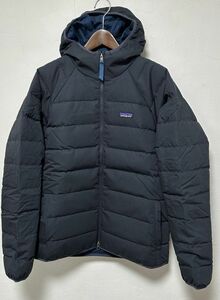 パタゴニア Mサイズ コットンダウンジャケット patagonia 26845 PIBL ピッチブルー ダウンジャケット フーディ ダウンパーカー