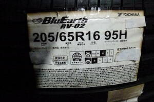 【☆A-6】格安 ヨコハマタイヤ　　Bluearth RV02　205/65R16　2019年製造　 1本のみ