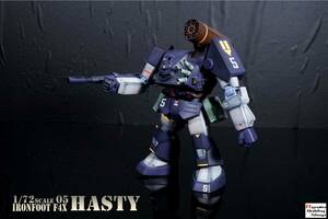 1/72 アイアンフット F4X ヘイスティ ②■太陽の牙 ダグラム■【塗装/完成品】IRONFOOT F4X HASTY/マックスファクトリー 