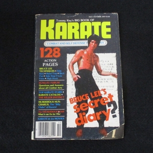 A1581★レア 希少 ブルース・リー 表紙＆特集号 KARATE 1978年 空手 雑誌 本 英語 洋書 截拳道 ジークンドー 武道 格闘技