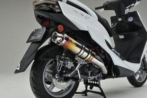 【送料無料】Realize シグナスX バイクマフラー 4型 5型 EBJ-SEA5J 2BJ-SED8J イグジスト チタン マフラー カスタム リアライズ 340-010-01