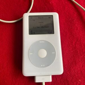 Apple iPod classic A1059 (第4世代) 20GB ホワイト