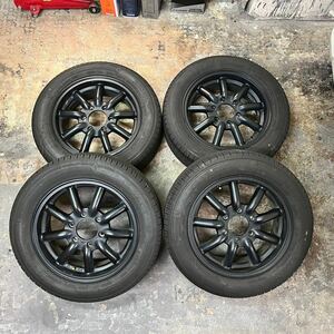 200系ハイエース☆タイヤ&ホイール4本セット☆215/60/17☆17×6.5J☆製造23年バリ山☆