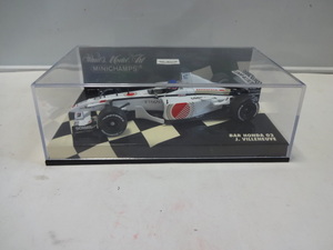 1/43 BAR HONDA 03 J.Villeneuve F1 ジャック・ヴィルヌーヴ ミニカー ミニチャンプス 未開封 未使用品 デッドストック 綺麗です。 