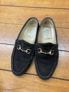 GUCCI焦茶 ビットローファー36C