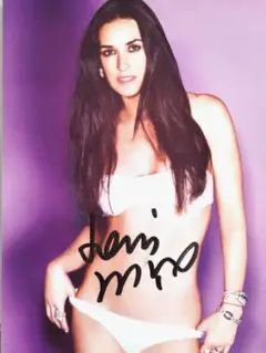 デミ・ムーア直筆サイン入り2Lサイズ写真…
Demi Moore