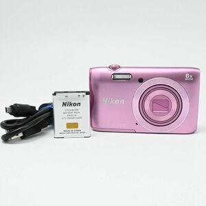 Nikon デジタルカメラ COOLPIX A300 光学8倍ズーム 2005万画素 ピンク A300PK