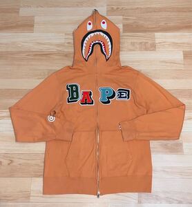 ★激レア★ APE BAPEロゴ シャークパーカー パーカー XL