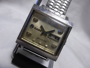 RADO☆ラドー　マンハッタン　自動巻き　メンズ　腕時計☆訳