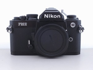 ニコン Nikon フィルム一眼レフカメラ ボディ ブラック NEW FM2