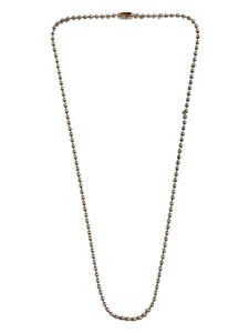 43.3cm CHROME HEARTS クロムハーツ BALL CHAIN ボールチェーン ネックレス