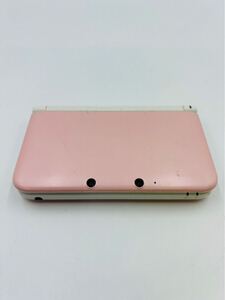 〇Nintendo 任天堂 ニンテンドー 3DS LL SPR-001 ピンク×ホワイト 初期化 通電確認済み