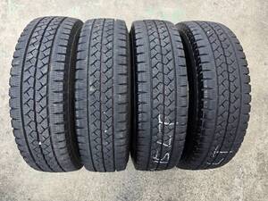 ◇195/80R15 107/105L LT◇BRIDGESTONE BLIZZAK VL1 スタッドレスタイヤ　 4本 ハイエース、キャラバン等に