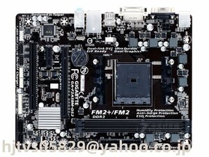 GIGABYTE GA-F2A58M-DS2 ザーボードAMD A58 Socket FM2/FM2+ Micro ATX メモリ最大64G対応 保証あり　