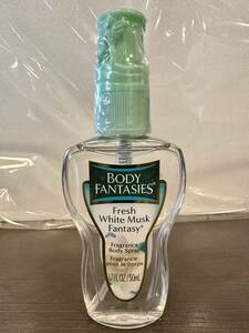 未開封新品 BODY FANTASIES - フレッシュ ホワイトムスク ファンタジー 50ml - Fresh White Musk ボディファンタジー 