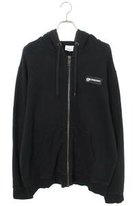 バーバリー Burberry 8025684 サイズ:XL アームチェック切り替えジップアップパーカー 中古 BS99