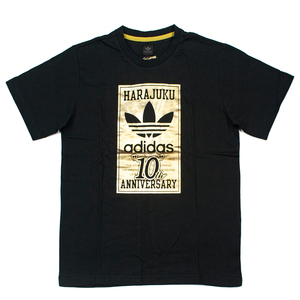 国内正規品 新品未使用 ADIDAS ORIGINALS オリジナルス ショップ 原宿 10周年 Tシャツ アディダス オリジナルス HARAJUKU 10th ANNIVERSARY