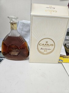 CAMUS BORDERIES XO カミュ ボルドリ コニャック ブランデー 1000ml 箱入 未開封 古酒 